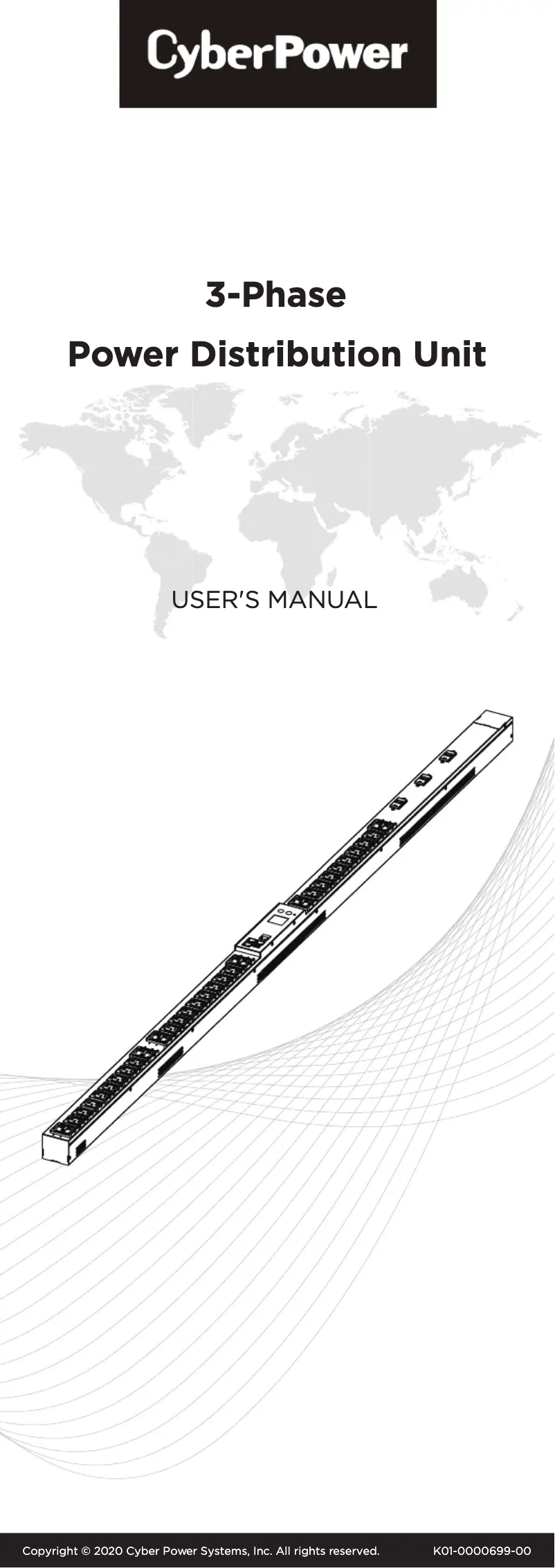 Page n°1 - Manuel utilisateur CyberPower PDU13402