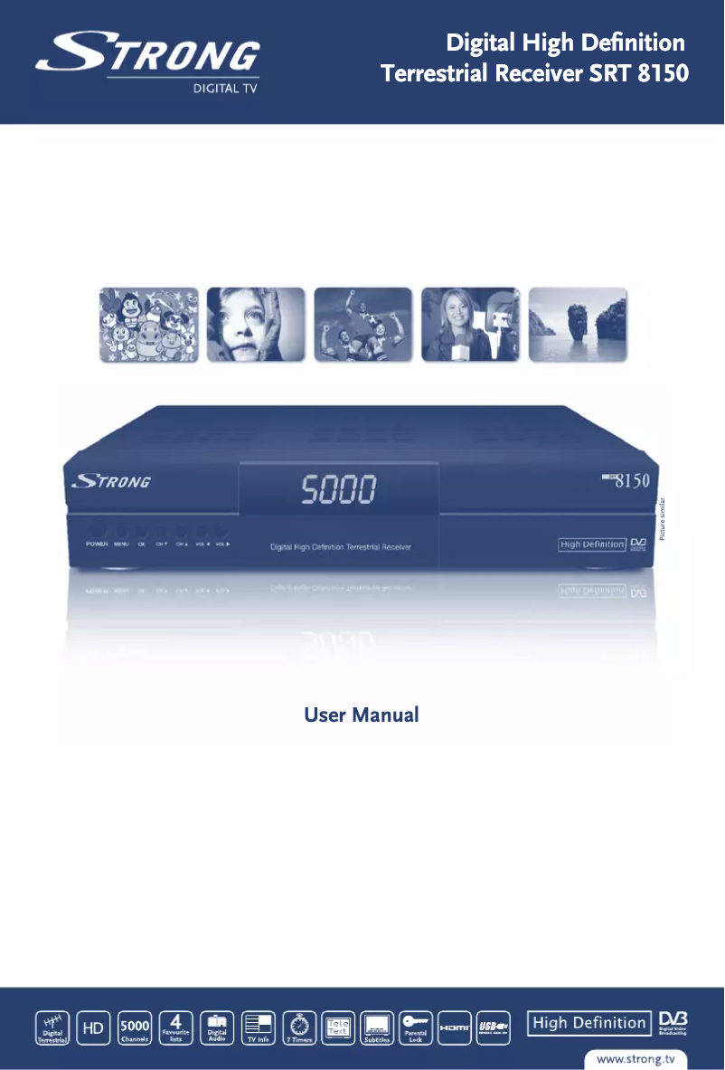 Page 1 de la notice Manuel utilisateur Strong SRT 8150