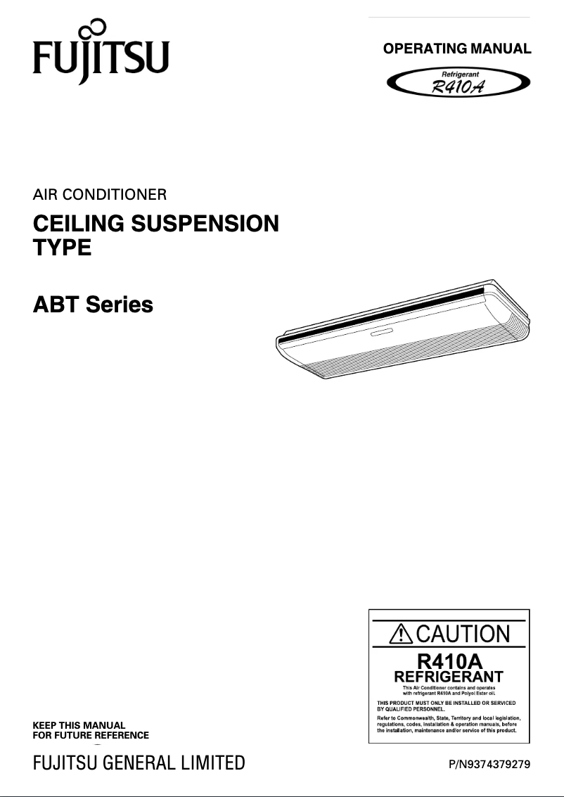 Page 1 de la notice Manuel utilisateur Fujitsu ABTA45LAT