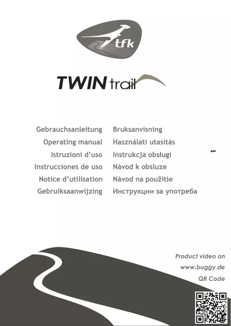 Image de la première page du manuel de l'appareil Twin Trail