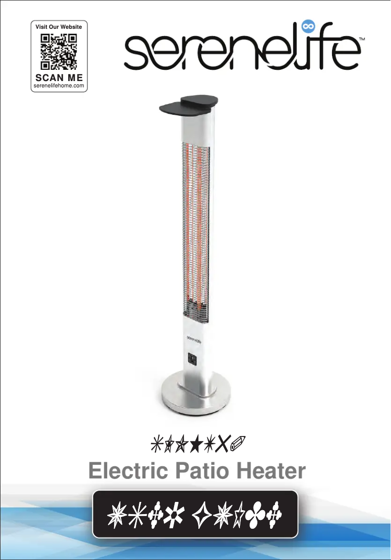 Page 1 de la notice Manuel utilisateur SereneLife SLOHT50