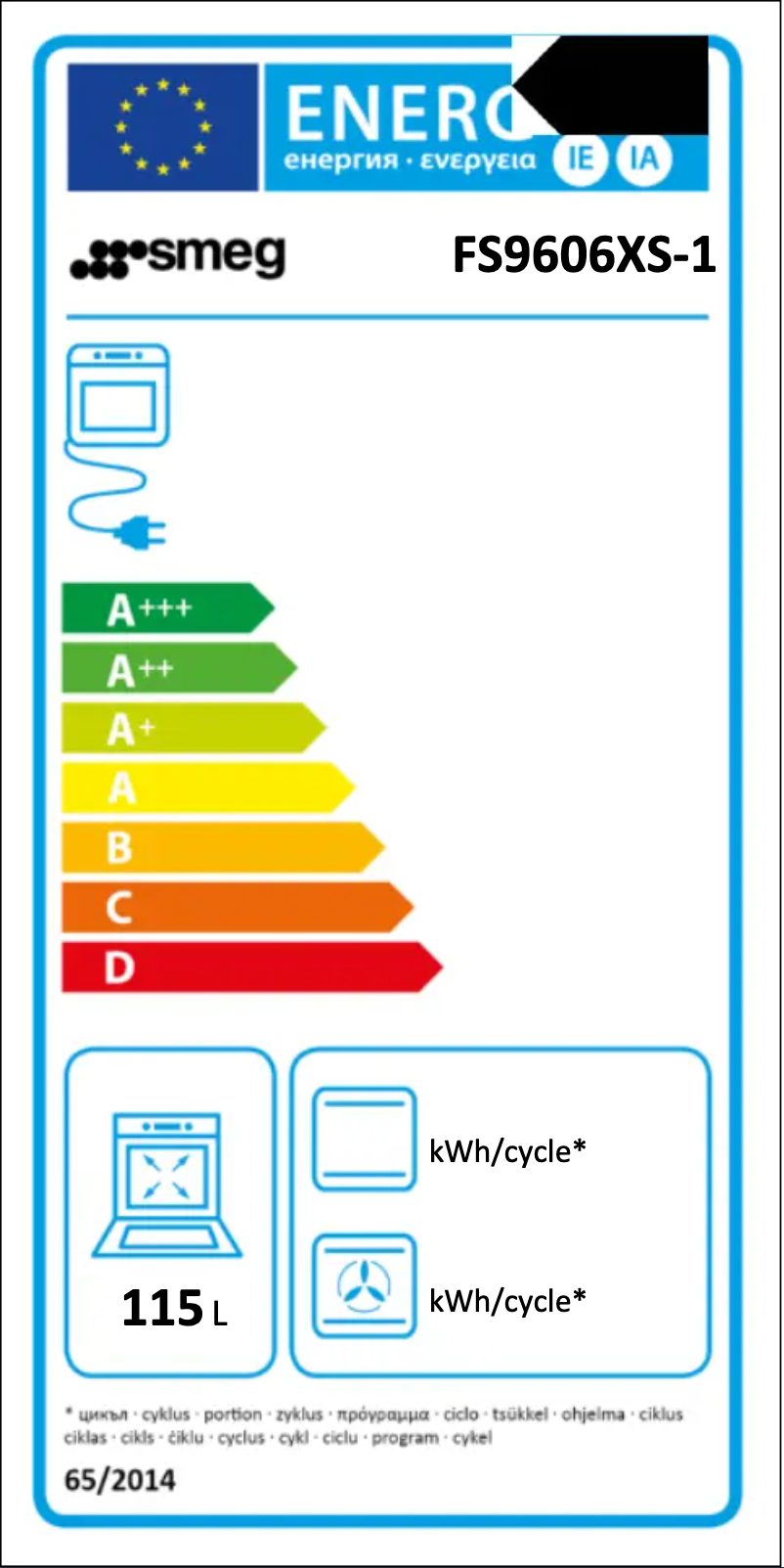 Image de la première page du manuel de l'appareil FS9606XSN