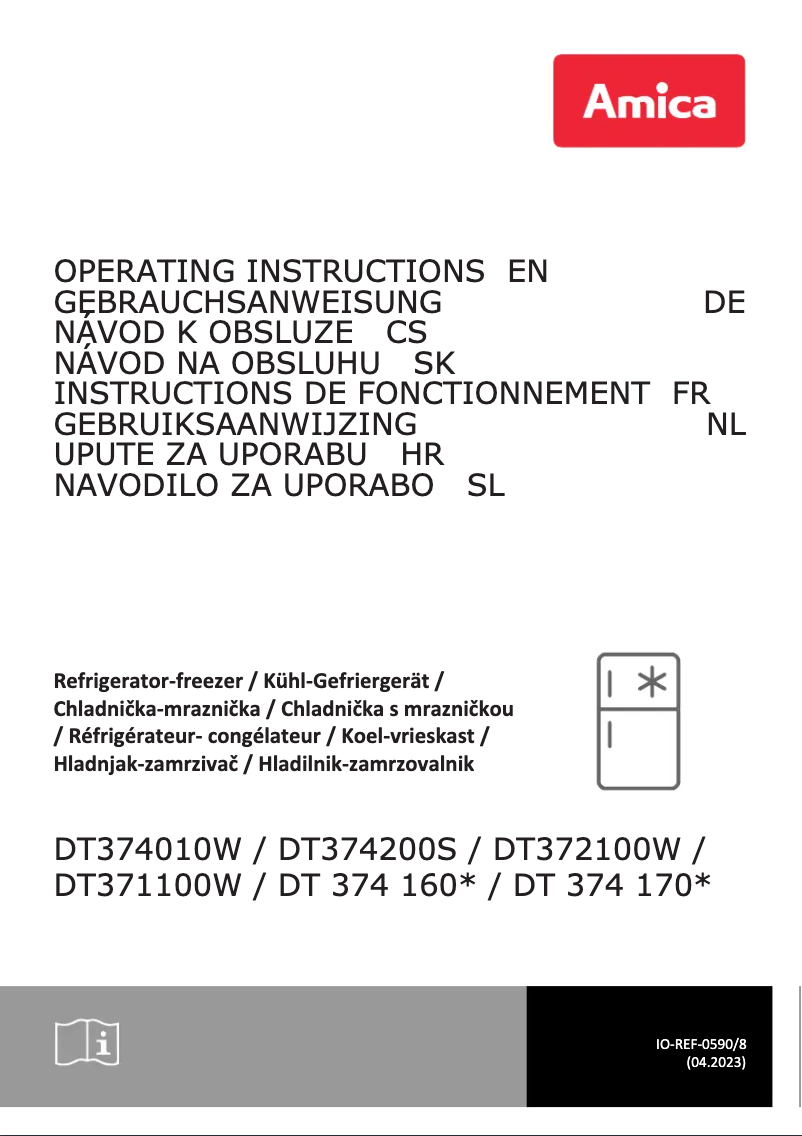 Image de la première page du manuel de l'appareil DT 374 160 R