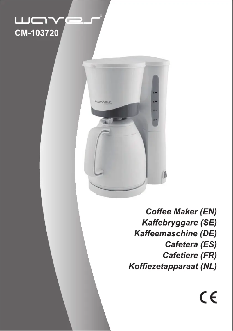 Page 1 of the manual User Manual Waves CM-103720