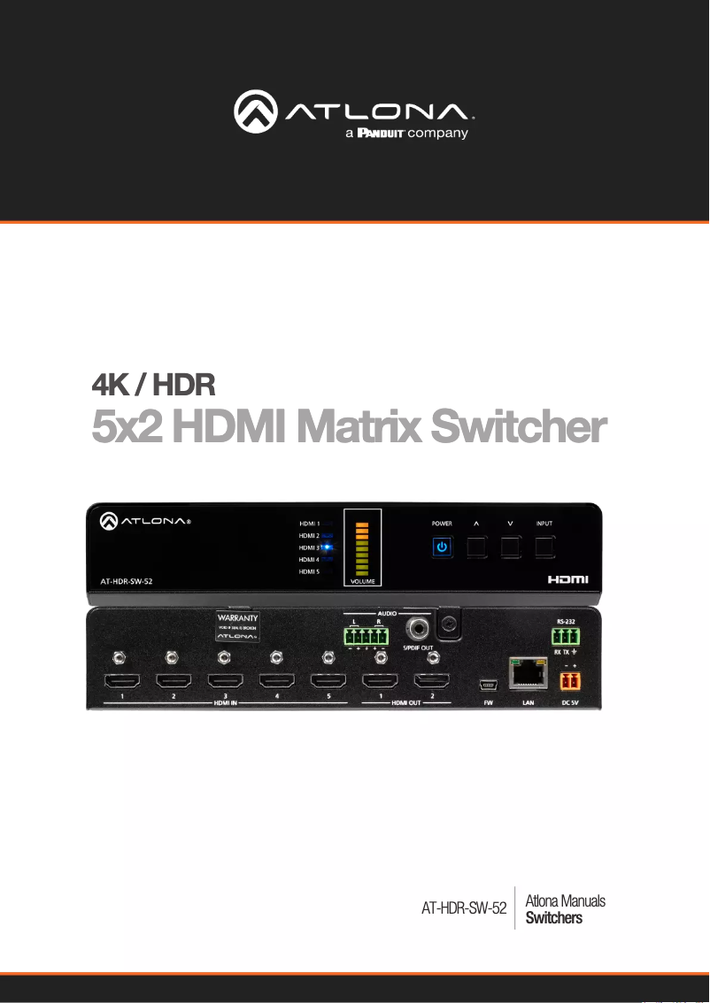 Image de la première page du manuel de l'appareil HDR-SW-52