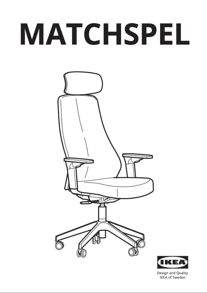 Image de la première page du manuel de l'appareil MATCHSPEL 805.076.08