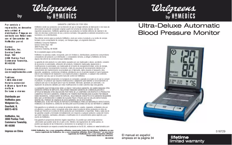 Image de la première page du manuel de l'appareil 518729