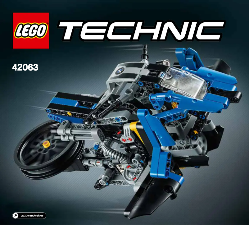 Page 1 de la notice Manuel utilisateur Lego Technic 42063