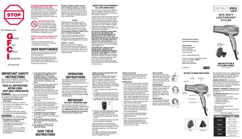 Imagen de la primera página del manual del dispositivo 584RN