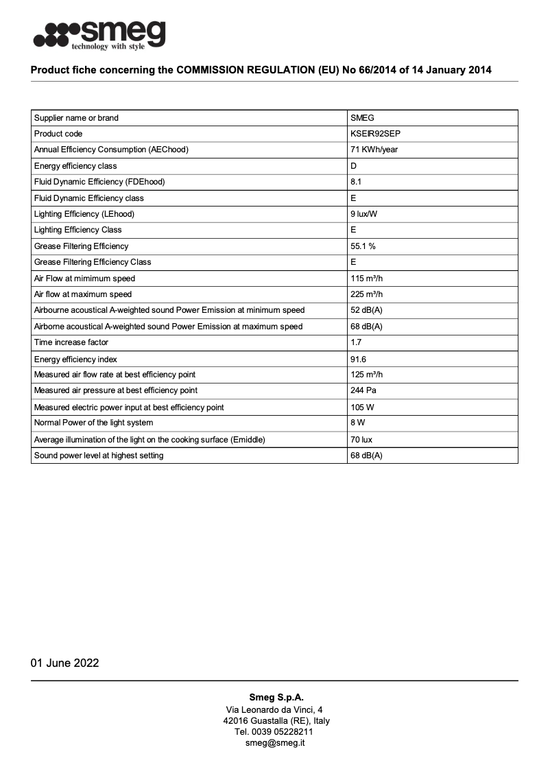 Image de la première page du manuel de l'appareil KSEIR92SEP