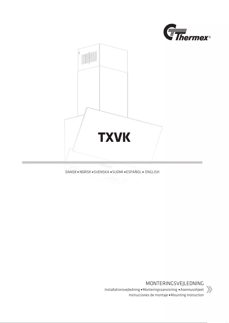 Image de la première page du manuel de l'appareil TXVK60