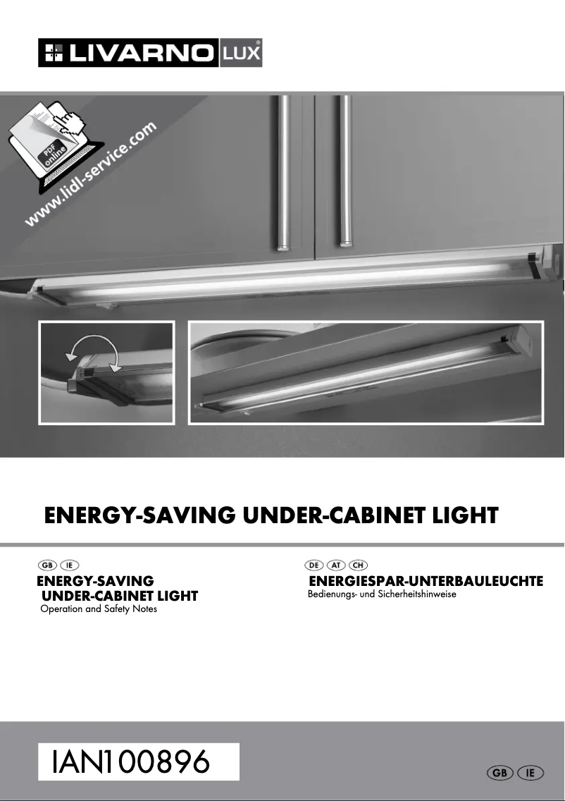 Page 1 de la notice Manuel utilisateur Livarno Lux 2592