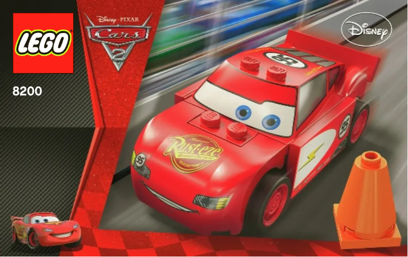 Page 1 de la notice Manuel utilisateur Lego Radiator Springs Lightning McQueen