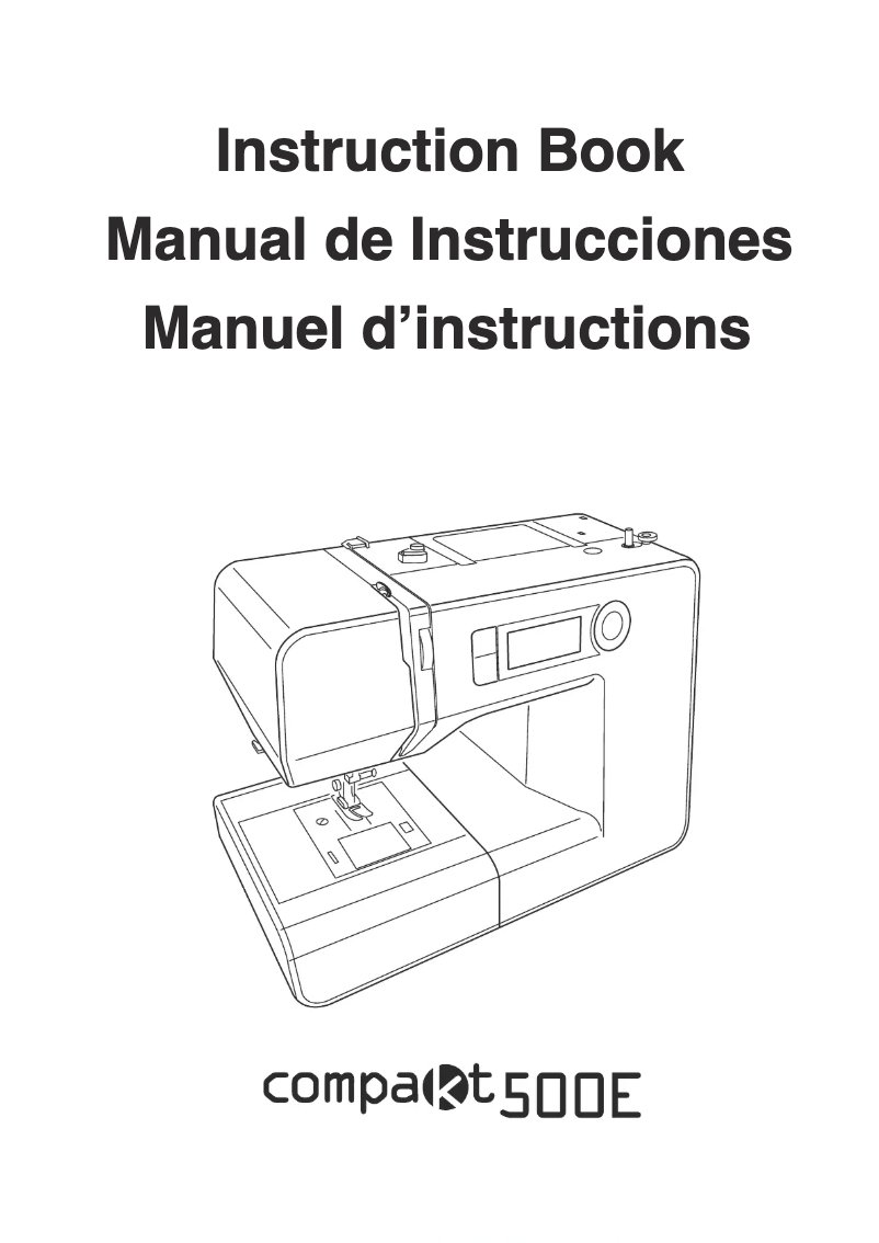 Page 1 de la notice Manuel utilisateur Alfa Compakt 500E Plus