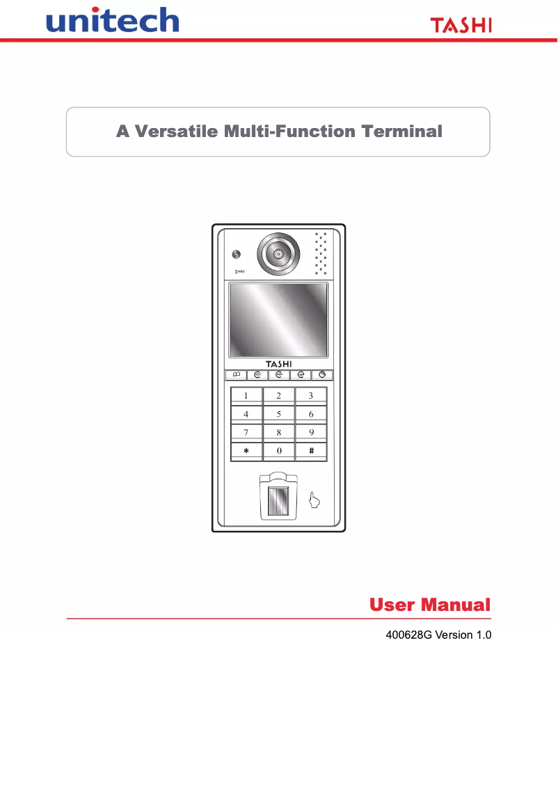 Image de la première page du manuel de l'appareil MT380