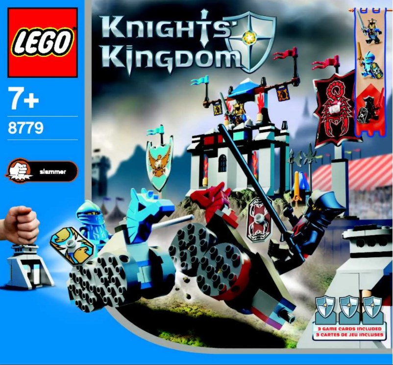 Page 1 of the manual User Manual Lego Knights Co-Pack