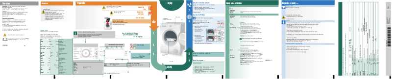Image de la première page du manuel de l'appareil WTY86860IT