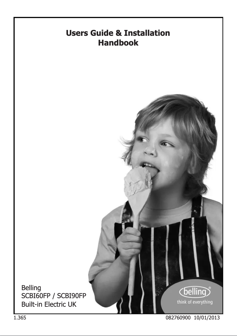 Imagen de la primera página del manual del dispositivo SCBI60FP