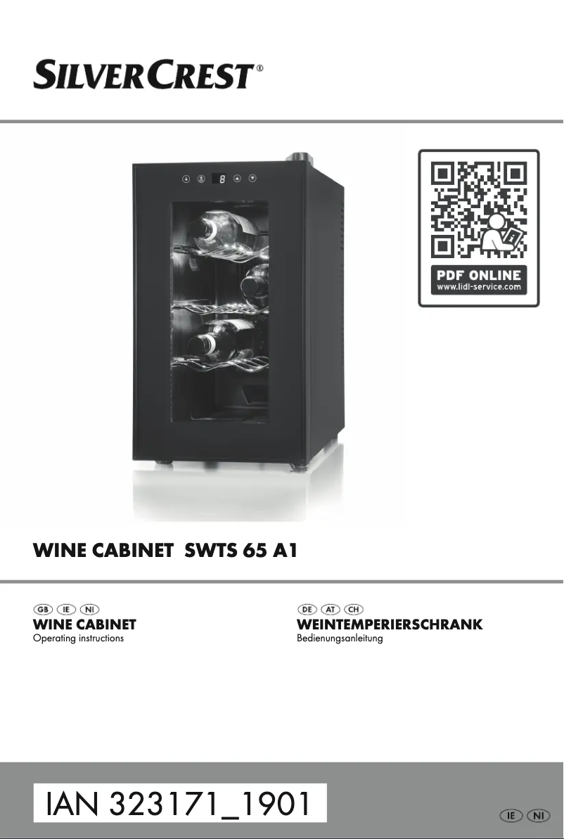 Image de la première page du manuel de l'appareil SWTS 65 A1