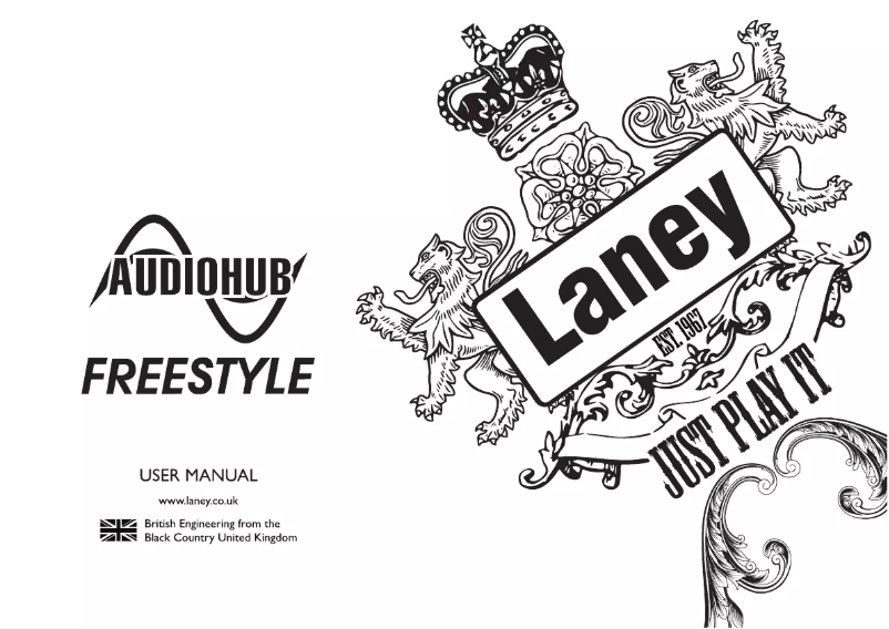 Page 1 de la notice Manuel utilisateur Laney Audiohub Freestyle