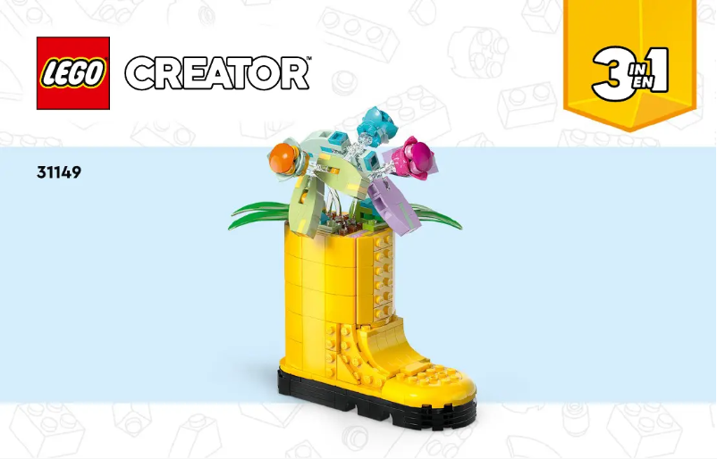 Page 1 de la notice Manuel utilisateur Lego Creator 31149