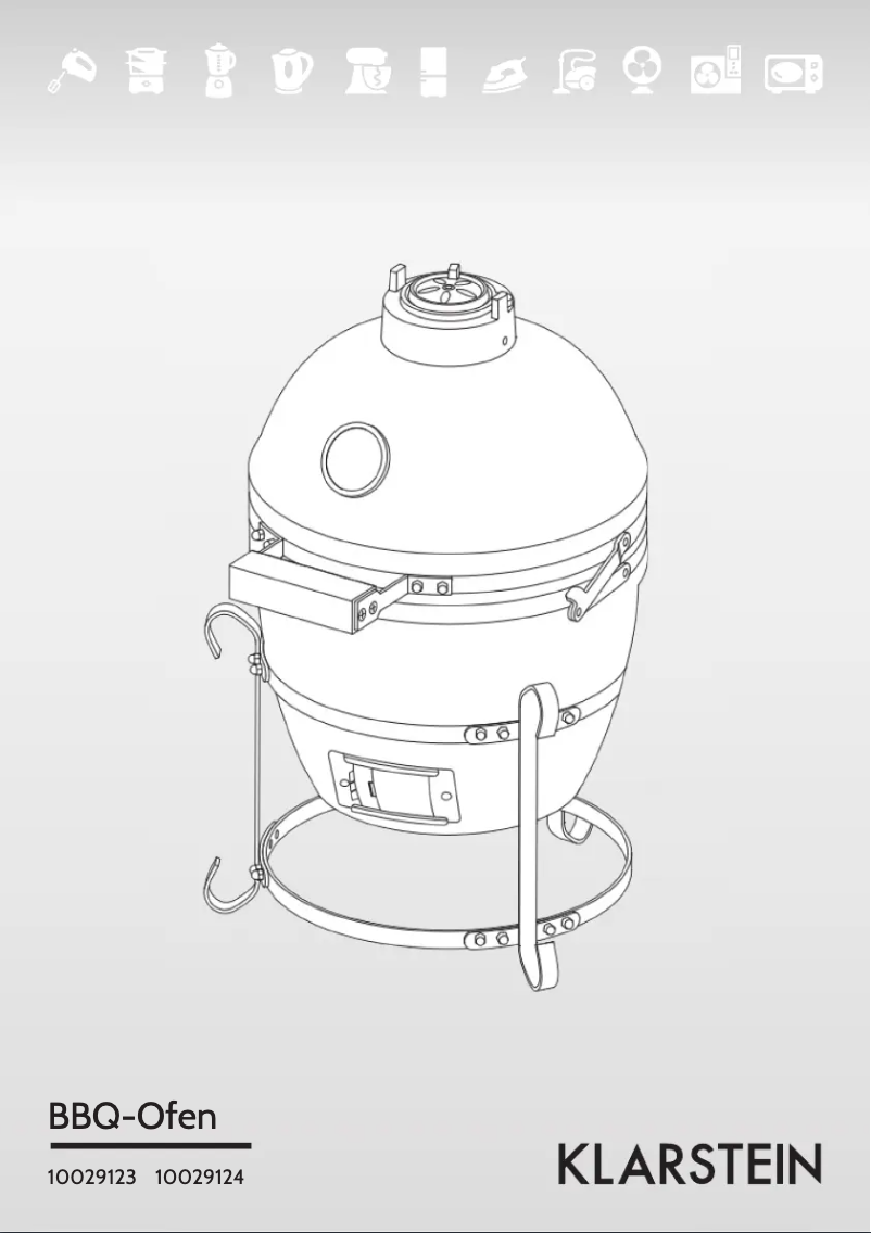 Page 1 de la notice Manuel utilisateur Klarstein 10029123