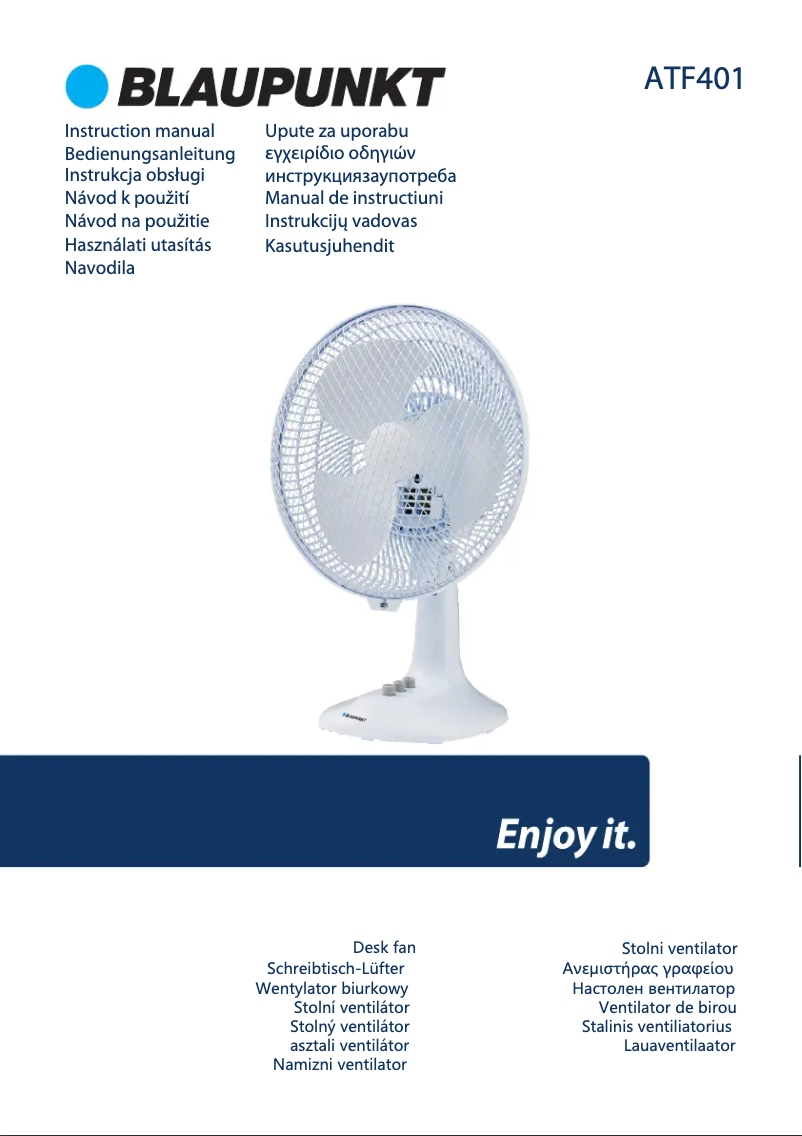 Image de la première page du manuel de l'appareil ATF401