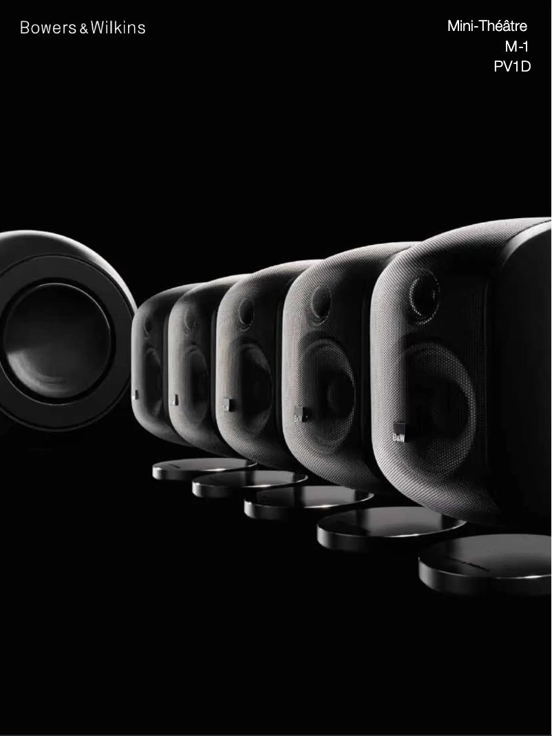 Page n°1 - Brochure Bowers & Wilkins MT-60D