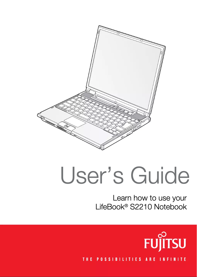 Page n°1 - Manuel utilisateur Fujitsu LifeBook S2210