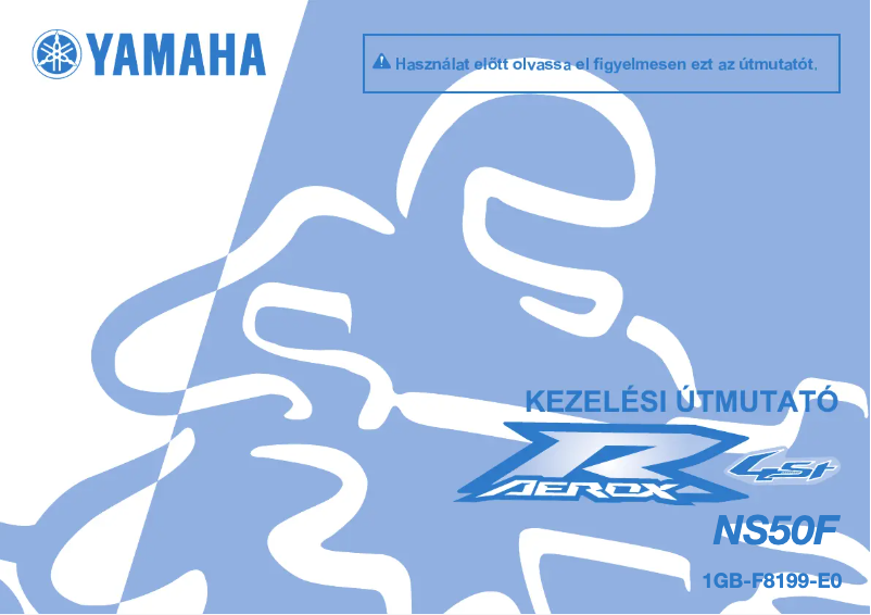 Page n°1 - Manuel utilisateur Yamaha AEROX 50 (2015)