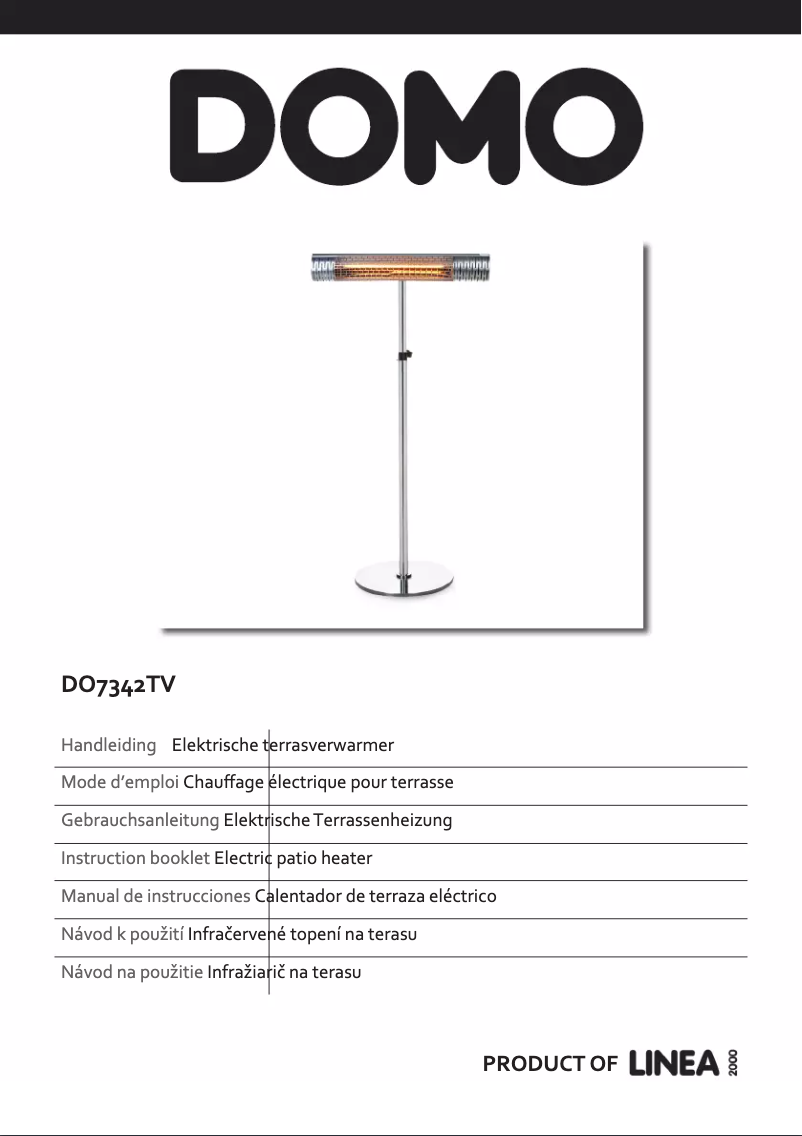 Image de la première page du manuel de l'appareil DO7342TV