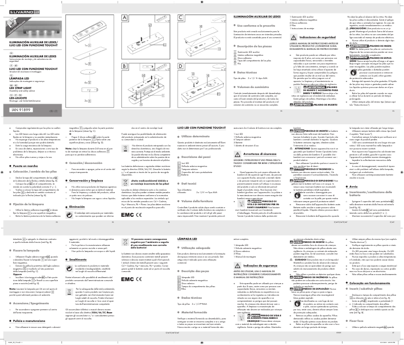 Página 1 del manual Manual de usuario Livarno Lux Z31657