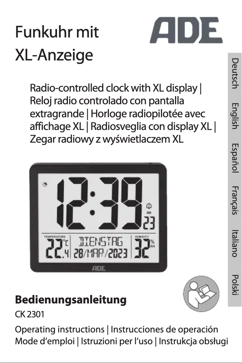 Image de la première page du manuel de l'appareil CK 2301