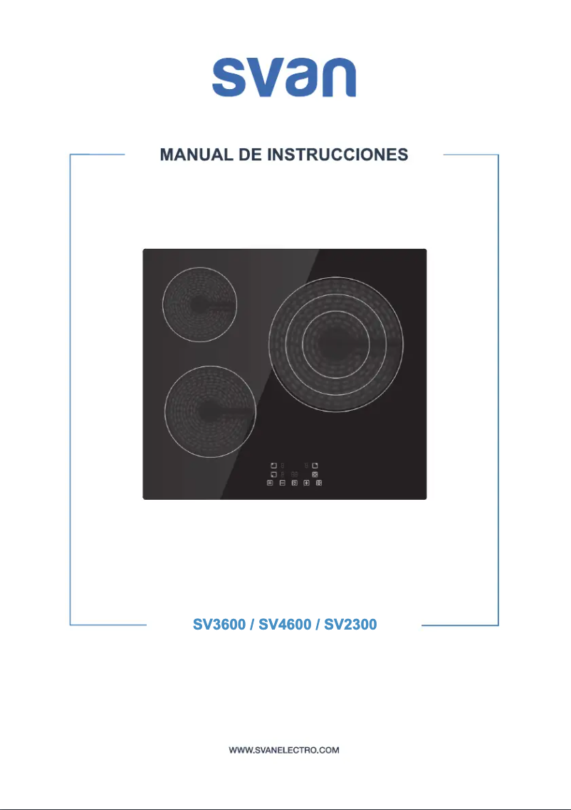 Page 1 de la notice Manuel utilisateur SVAN SV4600