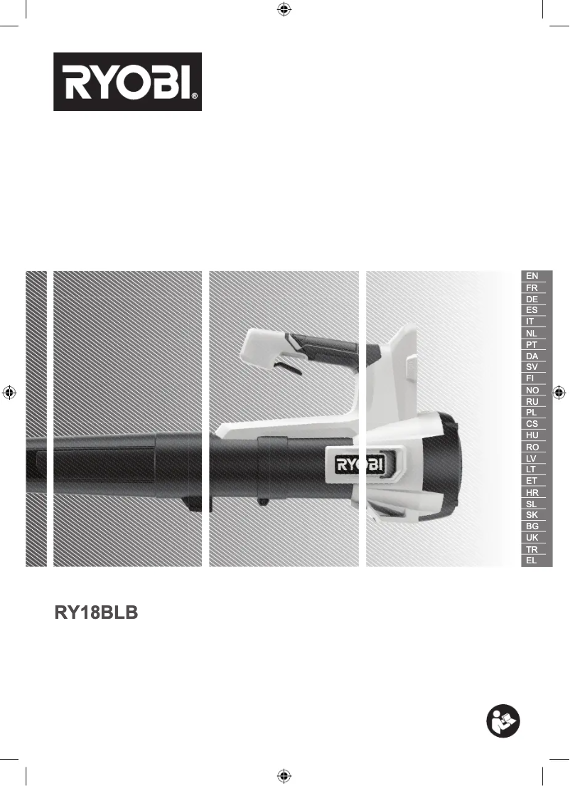 Page n°1 - Manuel utilisateur RYOBI RY18BLB