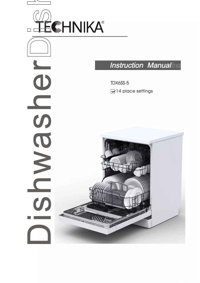 Page n°1 - Manuel utilisateur Technika TDX6SS-5