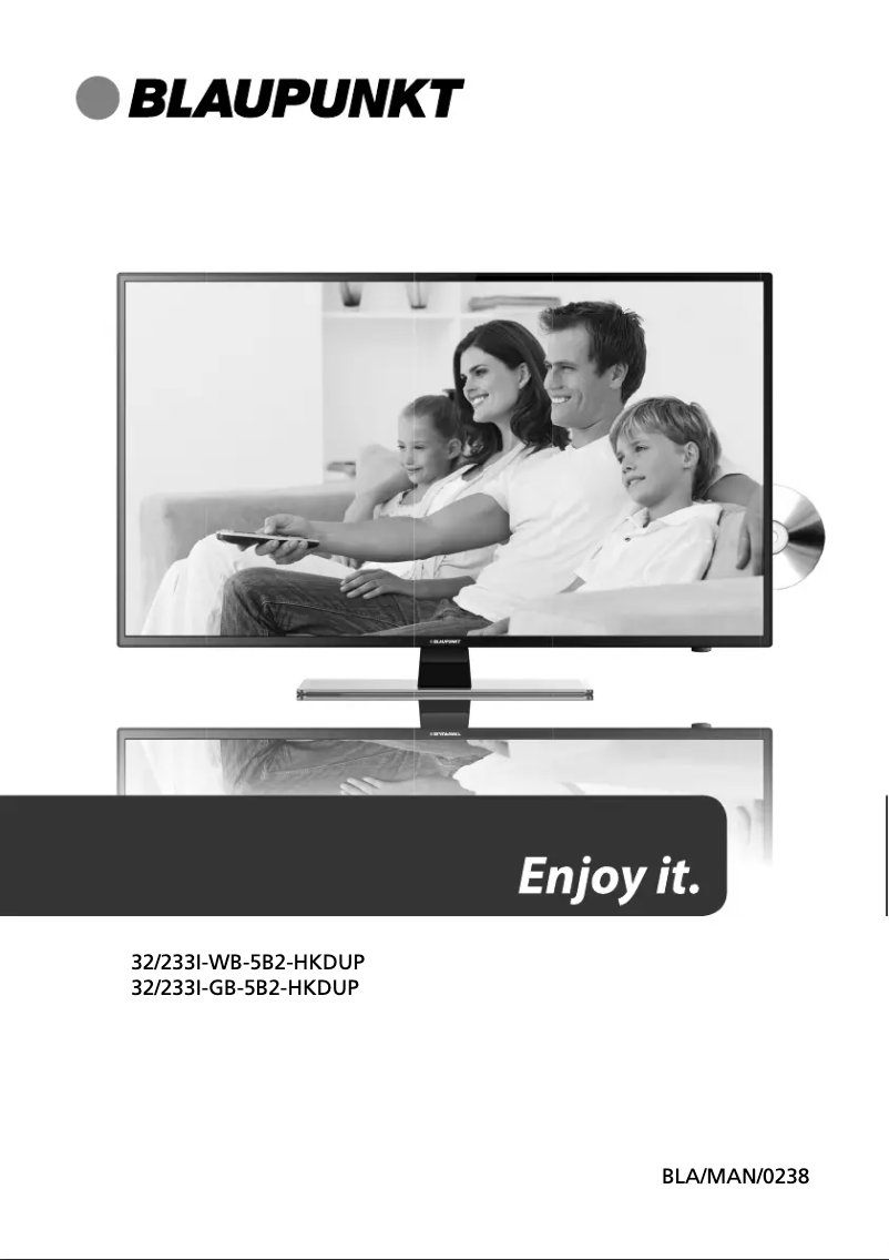 Image de la première page du manuel de l'appareil 32/233I-WB-5B2-HKDUP-UK