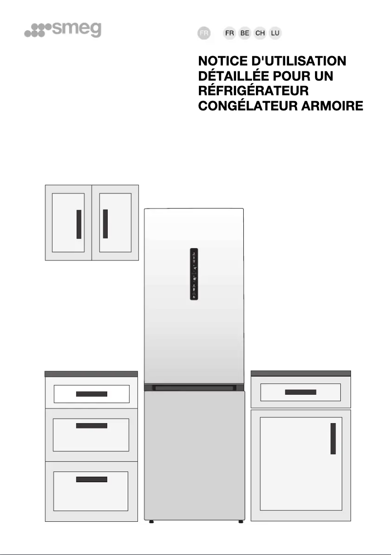 Page 1 de la notice Manuel utilisateur Smeg FC21XDNC