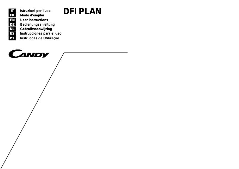 Page n°1 - Manuel utilisateur Candy DFI Plan