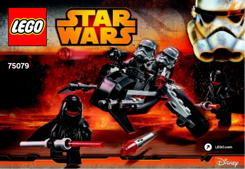 Page n°1 - Manuel utilisateur Lego Star Wars 75079