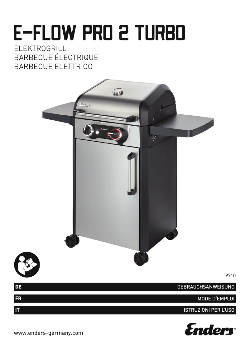 Page 1 de la notice Manuel utilisateur Enders eFlow Pro 2 Turbo