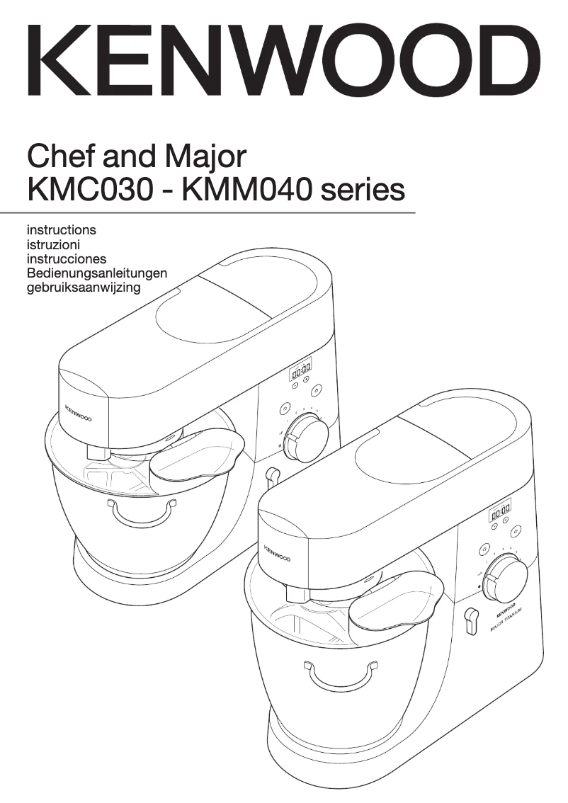 Página 1 del manual Manual de usuario Kenwood KM040