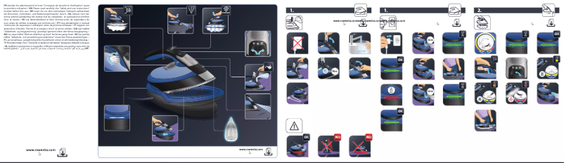 Page 1 de la notice Manuel utilisateur Rowenta Freemove DE5010