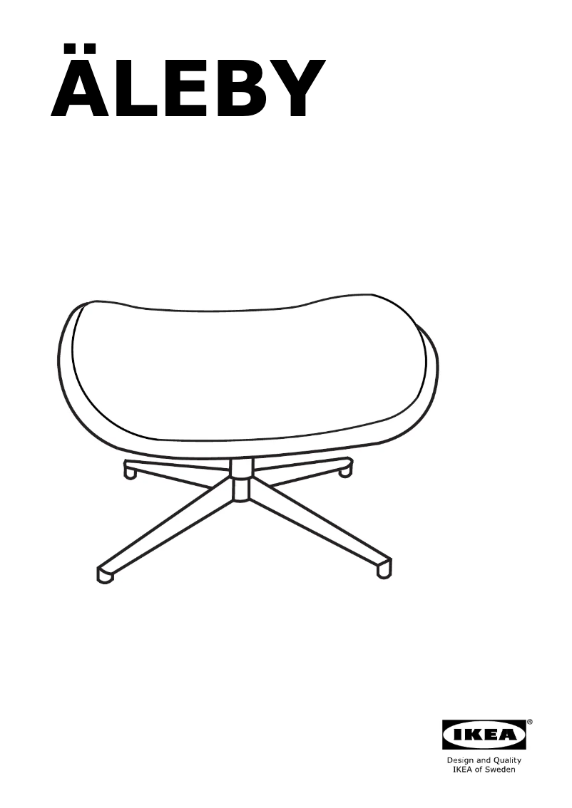 Image de la première page du manuel de l'appareil ÄLEBY 005.728.10