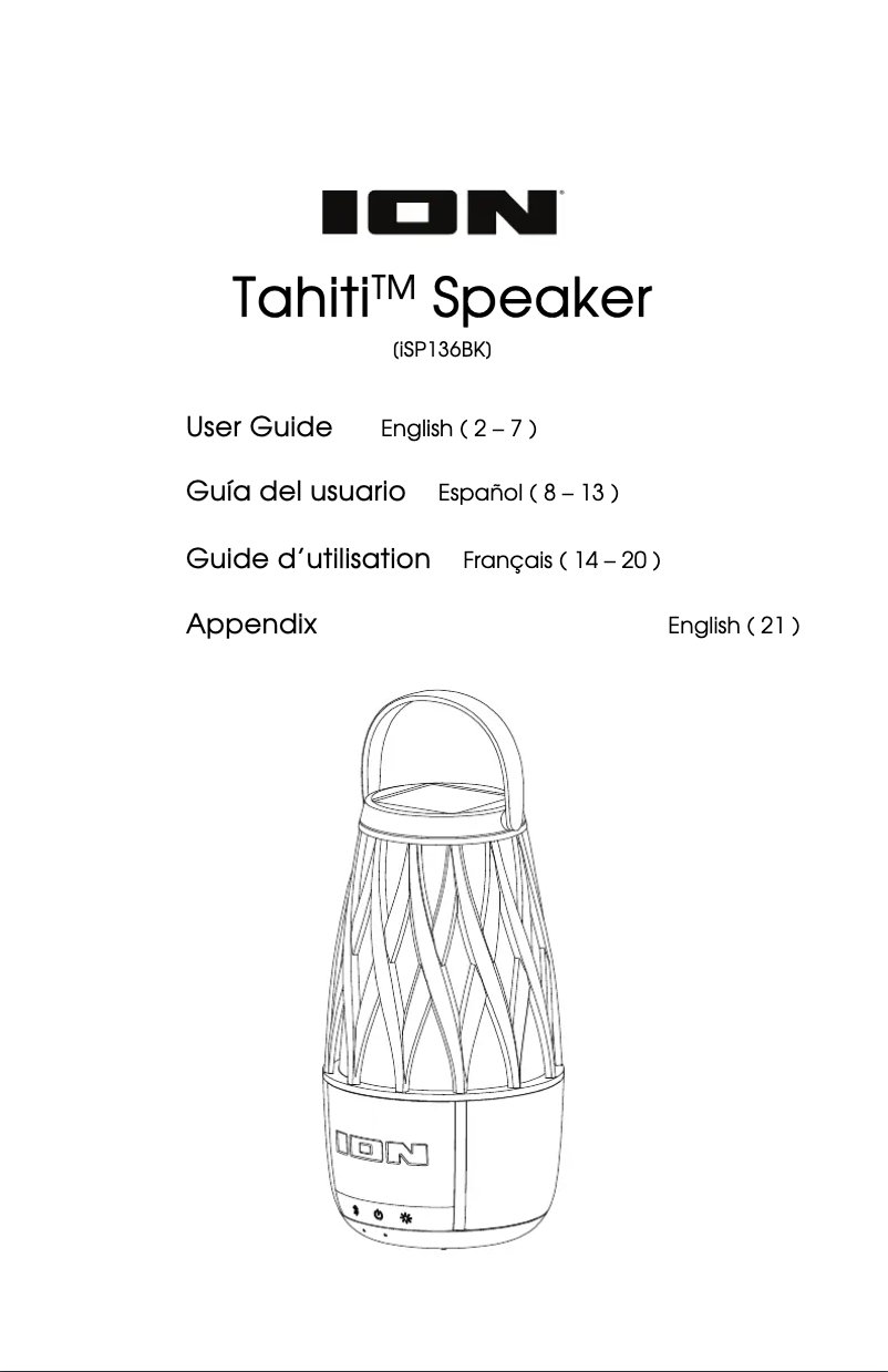 Page n°1 - Manuel utilisateur ION Tahiti