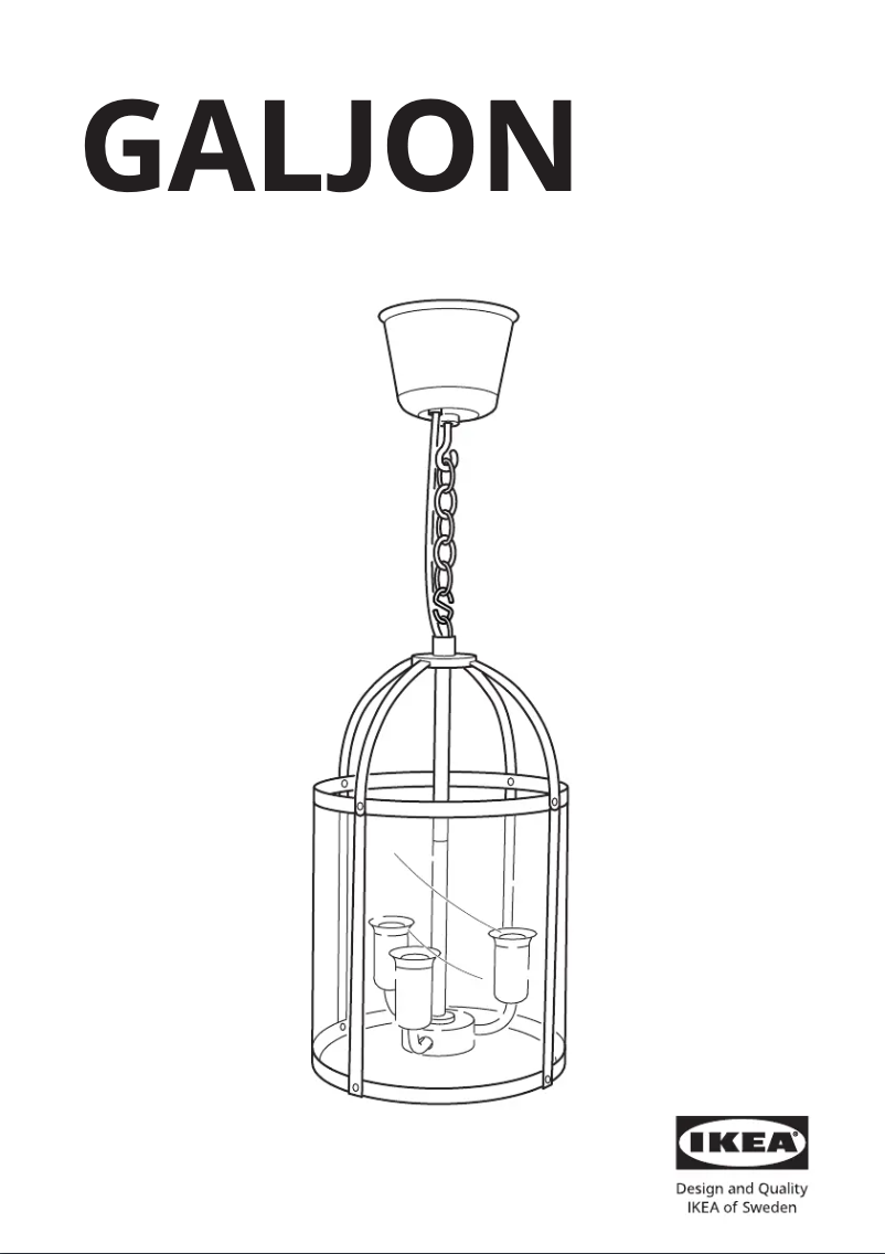 Image de la première page du manuel de l'appareil GALJON 604.307.71