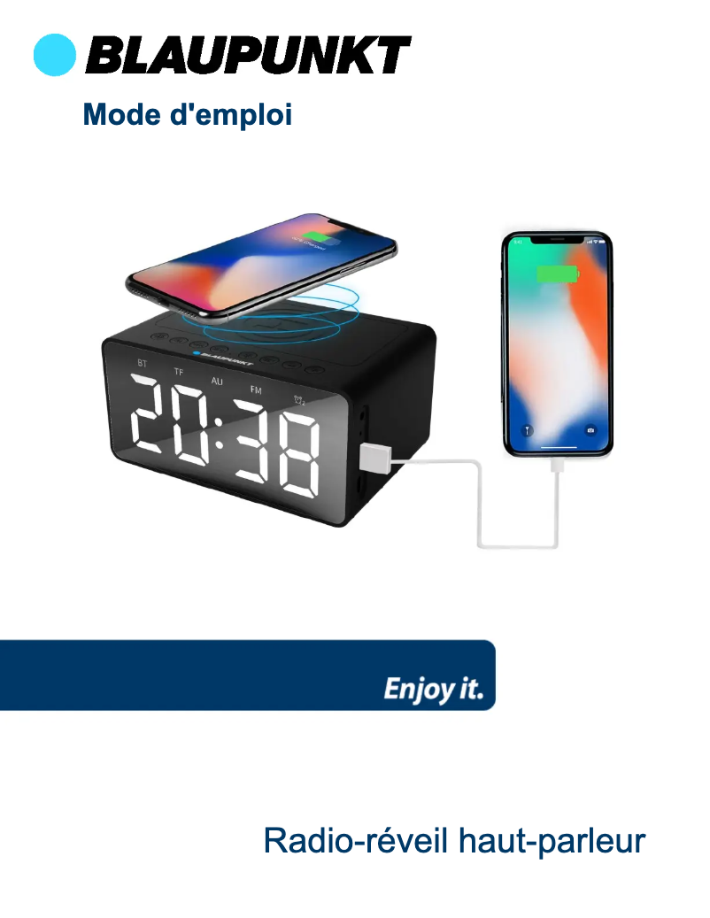 Page 1 de la notice Manuel utilisateur Blaupunkt BLP2830