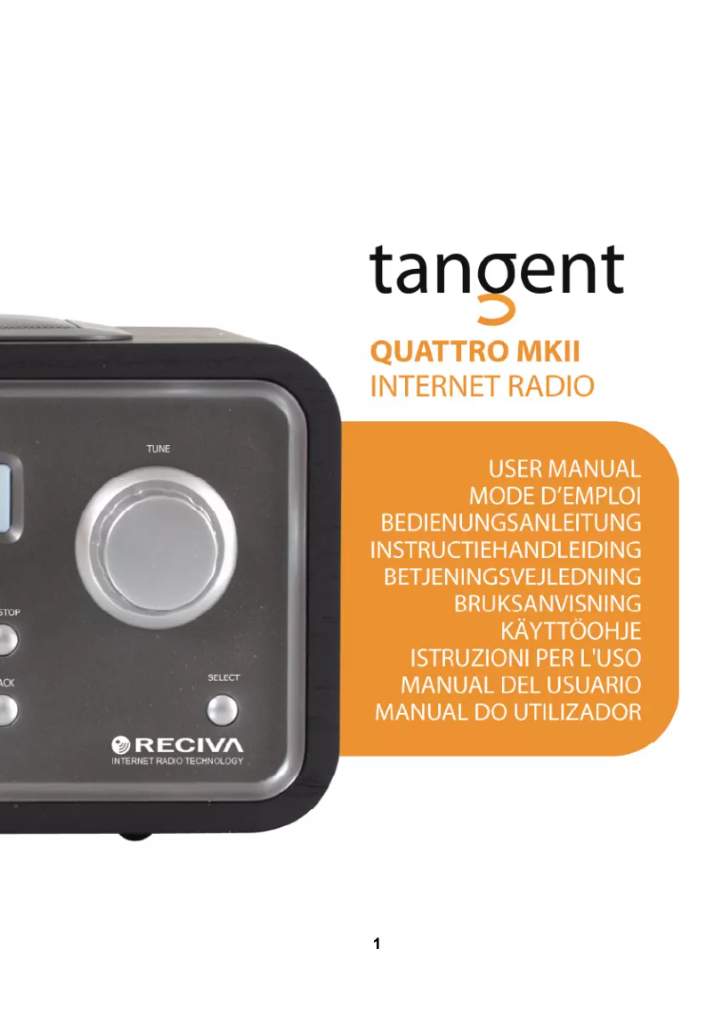 Image de la première page du manuel de l'appareil Quattro MKII