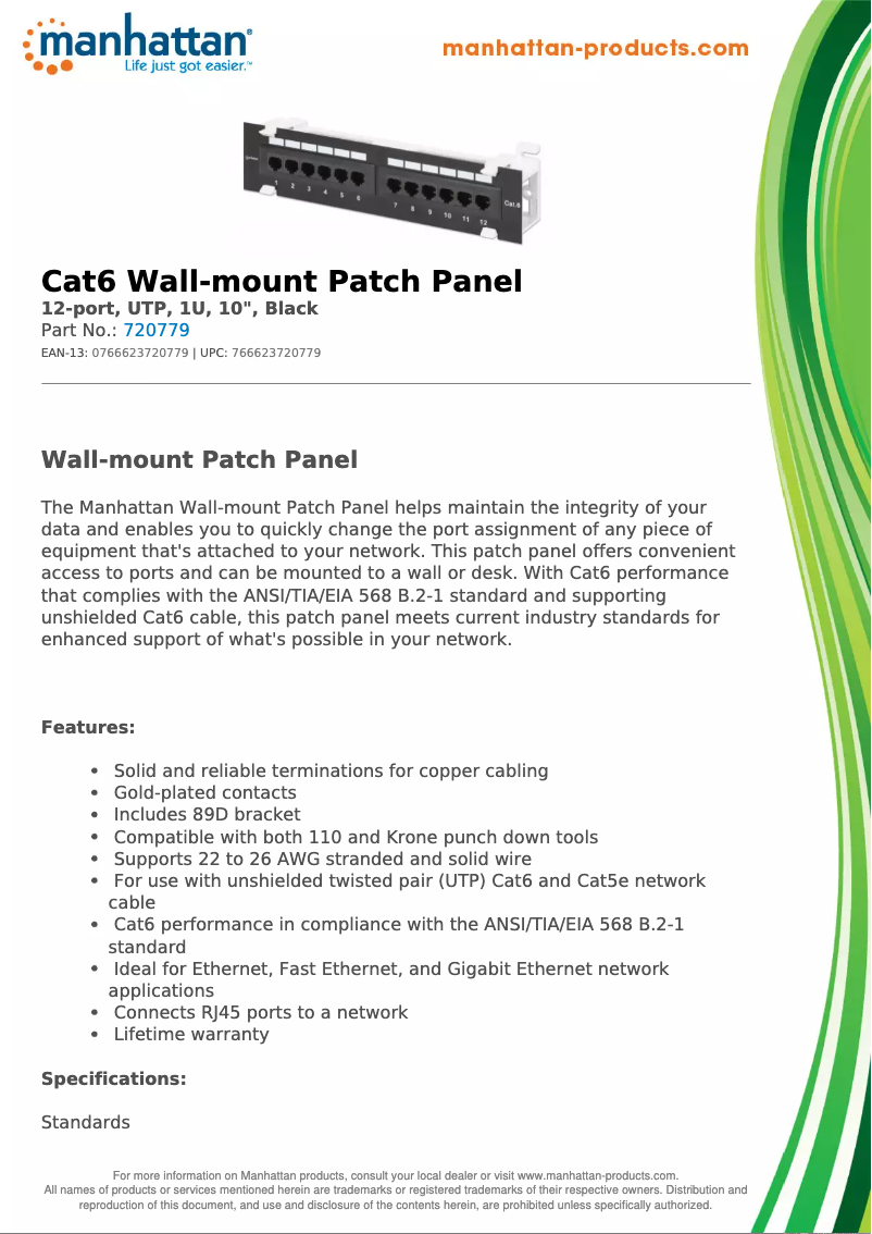 Image de la première page du manuel de l'appareil 720779