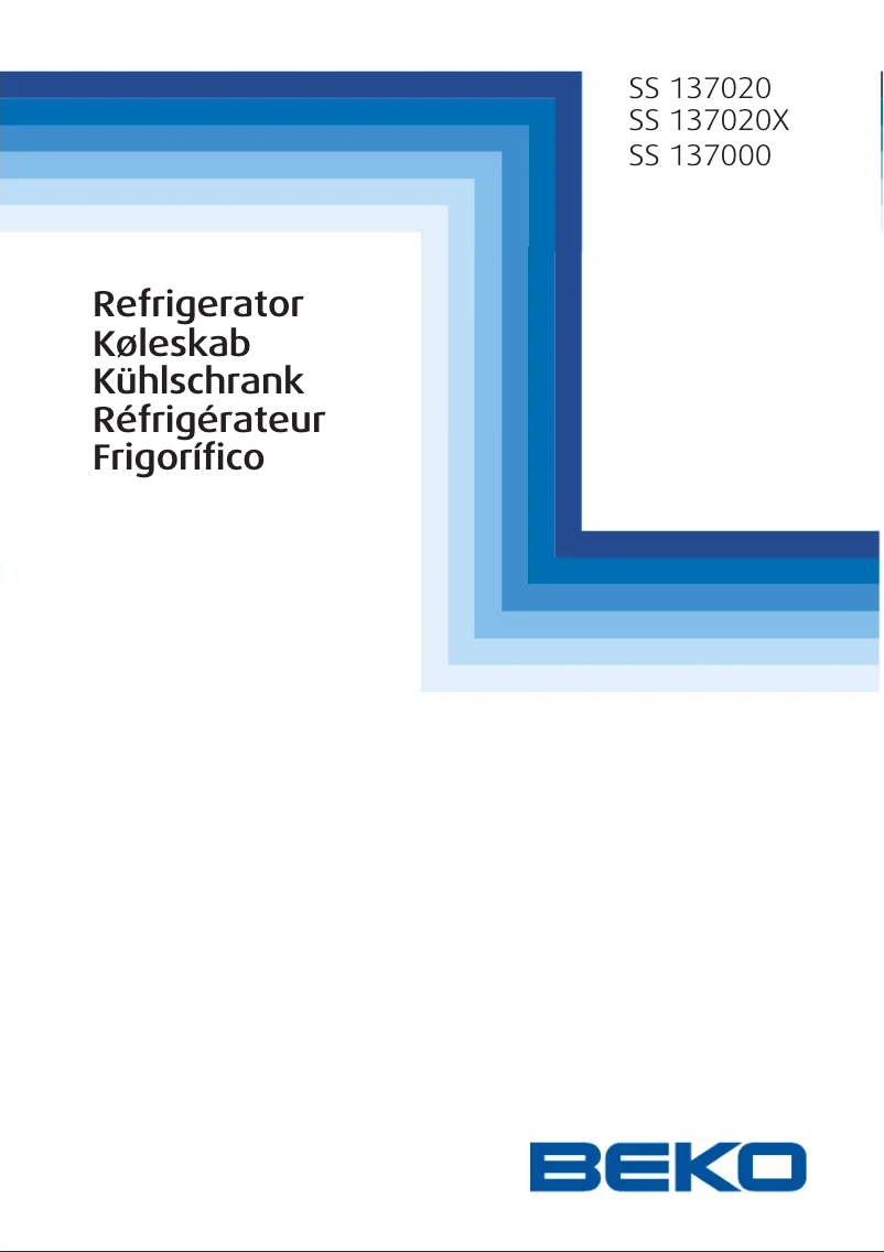 Image de la première page du manuel de l'appareil SS137020